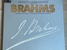 HUNGARIAN STRING QUARTET quartets BRAHMS 1stPress HMV 4LP Box STEREO MINT
