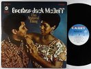 Brother Jack McDuff - The Natural Thing LP - Cadet DG VG+