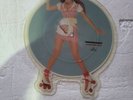 EX/EX Warrant Cherry Pie Shaped VINYL Picture Disc Bon Jovi Def Leppard Ratt