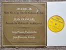 Anja Thauer Violoncello Jean Francaix Klavier Max Reger DGG 003 206..NM