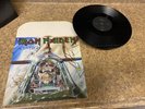 Iron Maiden Autographed Aces High Maxi Single EX+ Nicko, Harris, Smith