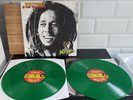 BOB MARLEY & THE WAILERS KAYA 40 DOUBLE GREEN VINYL LP USED