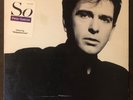 PETER GABRIEL So - 1986 Rare Geffen 1st PROMO LP w/ Hype - BEAUTIFUL NM DISC
