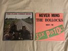 The Clash Combat Rock LP Records 1982 & Sex Pistols Never Mind The Bollocks Lot