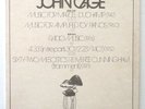 John Cage - John Cage Nova Musicha Vinyl 1974 Cramps Records Milano, Near Mint