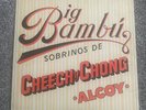 Cheech and Chong Big Bambu 1972 LP Vinyl w/ ROLLING PAPER Ode Records SP 77014