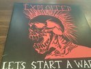The Exploited Lets  Start A War… Red Vinyl LP
