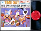 DAVE BRUBECK Quartet Time Out COLUMBIA CS 8192 US 1962 2-EYE Take Five
