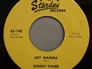 Reproduction: HEAR IT Rockabilly 45 rpm record Sonny Fisher 