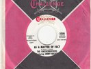 THE KNICKERBOCKERS - AS A MATTER OF FACT - PROMO CHALLENGE 45 - GREAT SHAPE