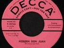 BUDDY HOLLY: modern don juan / you are my one desire DECCA 7