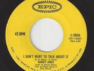Northern Soul 45 - NANCY AMES - I Don't Want To Talk About It / Cry Softly