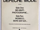 DEPECHE MODE -Speak And Spell- Exclusive 4 Track USA Promo 12” (Vinyl Record)