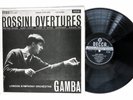 Decca SXL 2266 WBG Rossini Overtures Pierino Gamba LSO 1E/2E Stampers EX