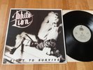 White Lion fight to survive Lp original Near mint metal