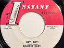 DELORES RILEY Hey Boy NEW ORLEANS SOUL FUNK 45 *hear*