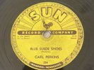 Carl Perkins - Honey, Don't / Blue Suede Shoes SUN RECORDS #234 78 RPM