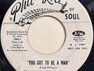 FRANK WILLIAMS ROCKETEERS You Got To Be a Man SOUL FUNK DJ 45 *hear*