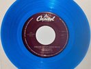 BEATLES 1994 LTD. BLUE VINYL 45 WHILE MY GUITAR GENTLY WEEPS / BLACKBIRD NEW NR