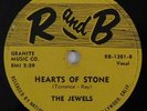 THE JEWELS Hearts Of Stone, Runnin R&B 78 RPM nice E- doo wop r&b vocal group