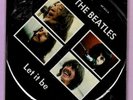 The Beatles UK 45 RP 5833 LET IT BE / YOU KNOW MY NAME 20th Anniversary Pic Disc