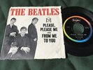 THE BEATLES 1964 45 Picture Sleeve “Please Please Me/ From Me To You” VJ 581