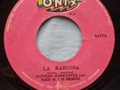 ALFREDO BARRANTES con BLACIO JR.- LA RABIOSA  GAITA 45RPM