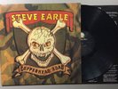 Steve Earle Signed Copperhead Road Lp Vinyl Record Autographed Album