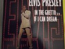 ELVIS PRESLEY- IN THE GHETTO/ IF I CAN DREAM GOLD VINYL with PICTURE SLEEVE