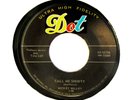 MICKEY GILLEY 45 Call Me Shorty /Come On Baby DOT Rec '58 HEAR A+ RAB Rockabilly