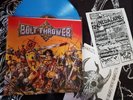 BOLT THROWER warmaster 1/400 COLOR vinyl LP death metal carcass benediction