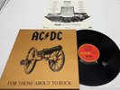 AC/DC For Those About To Rock 1981 Vinyl LP Record Australian 1st Press OOP NM