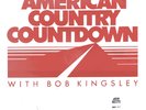 American Country Countdown With Bob Kingsley 4 Vinyl, LP Set 12-2-1989