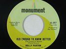 Northern Soul 45 - Dolly Parton - Old Enough To Know Better - Monument - mp3