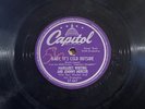 Margaret Whiting - Johnny Mercer BABY ITS COLD OUTSIDE 78 rpm Capitol 57-567 E+