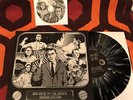 DAN VAPID AND THE CHEATS HORROR SECTION BLACK W/ WHITE STREAKS VINYL RECORD 10”