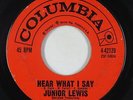 Northern Soul Popcorn 45 - Junior Lewis - Hear What I Say - Columbia - mp3