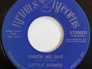 LITTLE DENICE STEVENSON Check Me Out RARE sister funk 45 northern soul