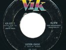 JOE CLAY Sixteen Chicks / Duck Tail VIK Twin Spin Rockabilly RnR 45 Hear