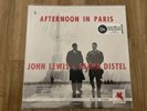 JOHN LEWIS & SACHA DISTEL Afternoon In Paris Percy Heath 180 Gram LP LIMITED NM