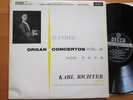 SXL 2187 ED1 Handel Organ Concertos Vol. 2 Karl Richter NEAR MINT Decca 1st WBG