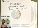 SLEAFORD MODS - ALL THAT GLUE TEST PRESSING DOUBLE RECORD LP NEW + BADGE SET