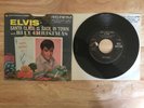 Elvis Presley Santa Claus Is Back In Town/Blue Christmas 7” 45 RPM RCA 447-0647