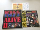 KISS ALIVE II LP VG+ EX VINYLS COMPLETE W/ BOOKLET TATTOOS ORDER FORM NBLP-7076