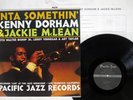KENNY DORHAM & JACKIE MCLEAN INTA SOMETHIN' PACIFIC JAZZ PJ-0041 JAPAN VINYL LP