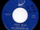 50th ANNIVERSARY ZOO - LOVE MAN - 1967 FUZZ RAVE-UP & MOODY GARAGE 45 - HEAR