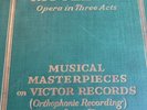 Victor 15x12” 78RPM Verdi Rigoletto - Carlo Sabajno M-32 E- COMPLETE ORTHOPHONIC