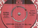 GLENDA COLLINS*SOMETHING I'VE GOT TO TELL YOU*BEAT*JOE MEEK*PYE LABEL*LISTEN