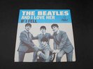 AND I LOVE HER IF I FELL THE BEATLES PICTURE SLEEVE ONLY NO RECORD 5235 Z7758