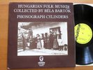 LPX 18069 Hungarian Folk Music Collected By Bela Bartok Hungaroton Gatefold LP